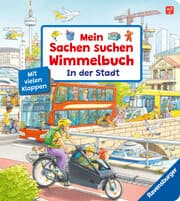 Cover von Mein Sachen suchen Wimmelbuch: In der Stadt