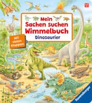 Cover von Mein Sachen suchen Wimmelbuch: Dinosaurier
