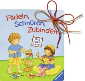 Cover von Fädeln, Schnüren, Zubinden