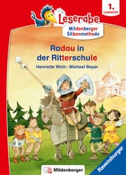 Cover von Leserabe mit Mildenberger Silbenmethode - Radau in der Ritterschule