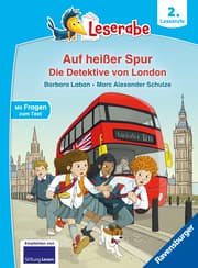 Cover von Leserabe 2. Lesestufe - Auf heißer Spur - Die Detektive von London