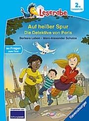 Cover von Leserabe 2. Lesestufe - Auf heißer Spur - Die Detektive von Paris