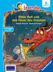 Cover von Leserabe 2. Lesestufe - Ritter Rafi und das Feuer des Drachen