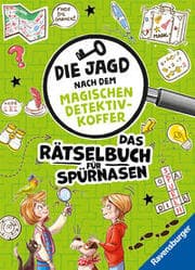 Cover von Die Jagd nach dem magischen Detektivkoffer: Das Rätselbuch für Spürnasen