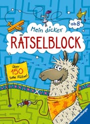Cover von Mein dicker Rätselblock ab 8 Jahren