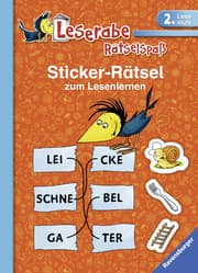 Cover von Sticker-Rätsel zum Lesenlernen