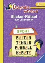 Cover von Sticker-Rätsel zum Lesenlernen