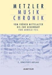 Cover von Metzler Musik Chronik