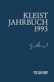 Cover von Kleist-Jahrbuch 1993
