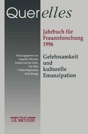 Cover von Querelles. Jahrbuch für Frauenforschung 1996