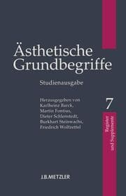 Cover von Ästhetische Grundbegriffe
