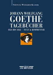 Cover von Johann Wolfgang Goethe: Tagebücher