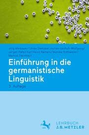 Cover von Einführung in die germanistische Linguistik