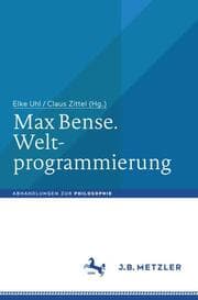 Cover von Max Bense - Weltprogrammierung