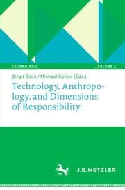 Cover von Technology, Anthropology, and Dimensions of Responsibility