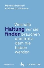 Cover von Haltung finden