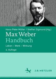 Cover von Max Weber-Handbuch