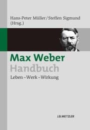 Cover von Max Weber-Handbuch