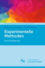 Cover von Experimentelle Methoden