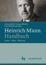 Cover von Heinrich Mann-Handbuch