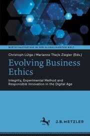 Cover von Evolving Business Ethics