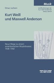 Cover von Kurt Weill und Maxwell Anderson