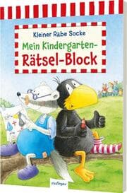 Cover von Der kleine Rabe Socke: Mein Kindergarten-Rätsel-Block