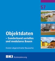 Cover von BKI Objektdaten Sonderband S7 - Modulares Bauen