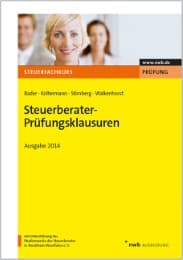 Cover von Steuerberater-Prüfungsklausuren - Ausgabe 2014