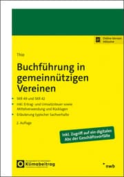 Cover von Buchführung in gemeinnützigen Vereinen