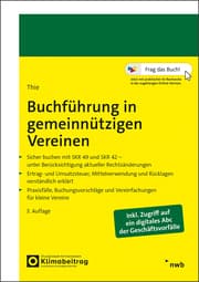 Cover von Buchführung in gemeinnützigen Vereinen