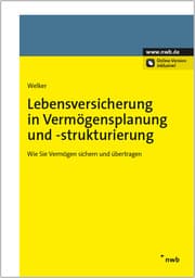 Cover von Lebensversicherung in Vermögensplanung und -strukturierung