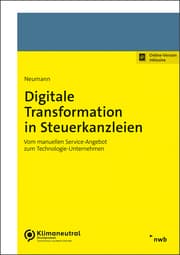 Cover von Digitale Transformation in Steuerkanzleien