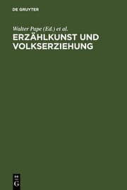 Cover von Erzählkunst und Volkserziehung