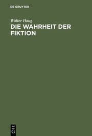 Cover von Die Wahrheit der Fiktion