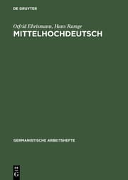 Cover von Mittelhochdeutsch