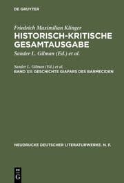 Cover von Geschichte Giafars des Barmeciden