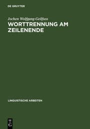 Cover von Worttrennung am Zeilenende