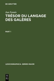 Cover von Trésor du langage des galères