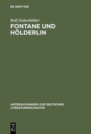 Cover von Fontane und Hölderlin