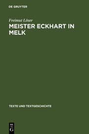 Cover von Meister Eckhart in Melk