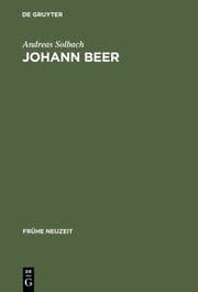 Cover von Johann Beer