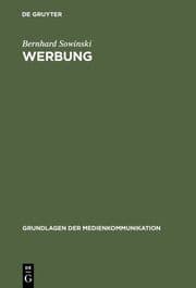 Cover von Werbung