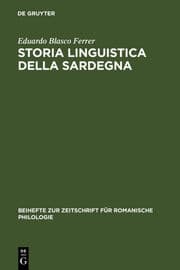 Cover von Storia linguistica della Sardegna