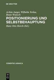 Cover von Positionierung und Selbstbehauptung