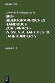 Cover von F - G