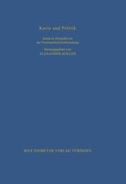 Cover von Kurie und Politik