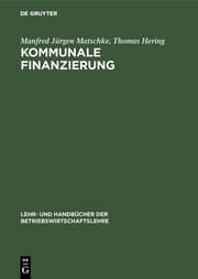 Cover von Kommunale Finanzierung