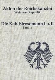 Cover von Die Kabinette Stresemann I und II (1923)