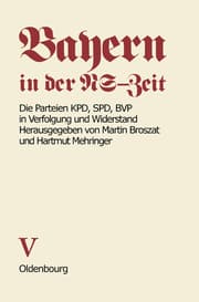 Cover von Bayern in der NS-Zeit 5